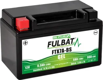 Motobaterie Fulbat FTX7A-BS Gel