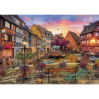 Puzzle Puzzle Educa Colmar, Francie, 3000 dílků + k objednávce puzzle zdarma