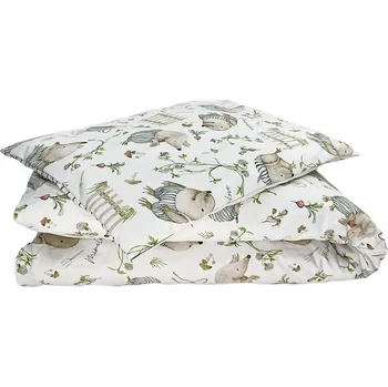 Povlečení Mimilove Ložní oboustranné povlečení 140x200 cm Krtek White