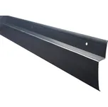 PVC Ukončovací lišta pro nopové fólie - ČERNÁ 8 mm, 2 m