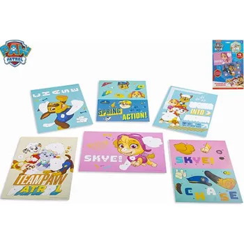 M.T. Paw Patrol - lepení podle čísel