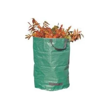 Venkovní odpadkový koš GardensBest zahradní vak 180l, 4 úchyty průměr 55x77 cm zelená