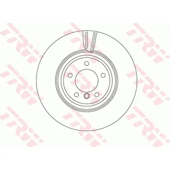 Brzdový kotouč Brzdový kotouč TRW DF4775S