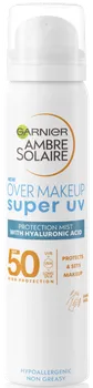 Přípravek na opalování Garnier Ambre Solaire Over Makeup Super UV SPF50 75 ml