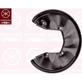 Brzdový kotouč Ochranný plech proti rozstřikování, brzdový kotouč KLOKKERHOLM 0031877