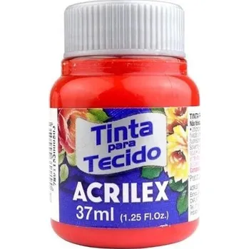 Výtvarná barva Acrilex Barva na textil 37ml - mandarinka 801