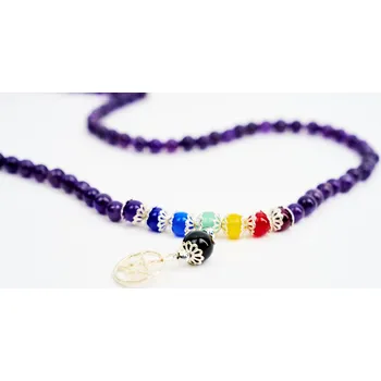 Náhrdelník Minerální náhrdelník Ametyst