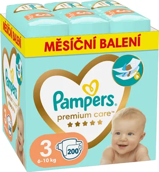 Plena Pampers Premium Care 3 Midi 6-10 kg
