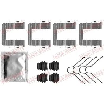 Přislušenství brzdového systému Sada příslušenství, obložení kotoučové brzdy Quick Brake 109-0074