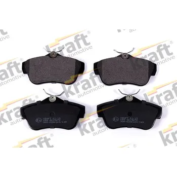 Brzdová destička Sada brzdových destiček, kotoučová brzda KRAFT 6015672