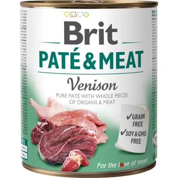 Krmivo pro psa BRIT PATÉ & MEAT - VENISON