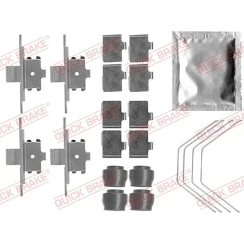 Přislušenství brzdového systému Sada příslušenství, obložení kotoučové brzdy OJD Quick Brake 109-1791