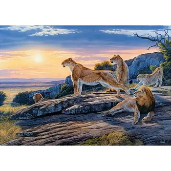 Puzzle Puzzle STEP puzzle Před lovem, 1000 dílků + k objednávce puzzle zdarma