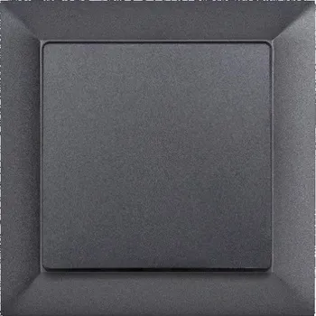 Stavebniny Timex Vypínač OPUS premium č.1 grafit - kompletní