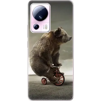 Pouzdro na mobilní telefon Silikonové pouzdro iSaprio - Xiaomi 13 Lite - Bear 01 (Odolný silikonový kryt, obal, pouzdro iSaprio - Xiaomi 13 Lite - Bear 01 - skvělá ochrana a pružnost, stylový UV potisk, lehkost, tiskne se v České republice)