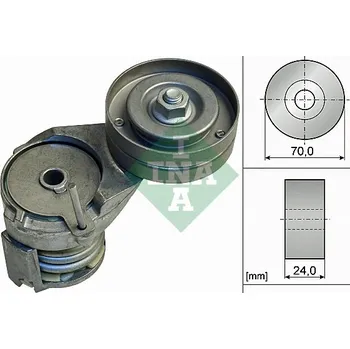 Napínák, žebrovaný klínový řemen INA 534 0138 30