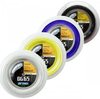 Badminton Badmintonový výplet Yonex BG 65 - 200 m Barva: Modrá