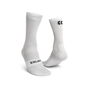 Pánské ponožky Cyklistické ponožky KALAS Z3 | Ponožky vysoké Verano | white Velikost: 40-42