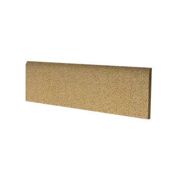 Rako Taurus Granit 74 Gobi TSAKF074, sokl, žlutý, matný, hladký, 30 x 8 x 0,8 cm