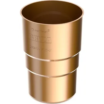 okap BRYZA Spojka svodu plastová Ø 90 mm, Měděná RAL vlastní