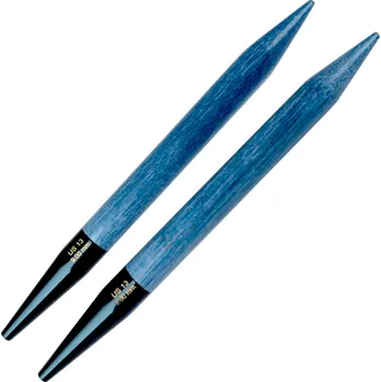 Jehlice LYKKE Crafts Kruhové výměnné jehlice Lykke 9 mm – modrá Indigo