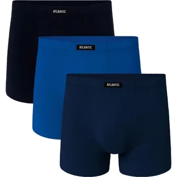 Boxerky Boxerky Atlantic 3HM-048 3 pack M Modrá