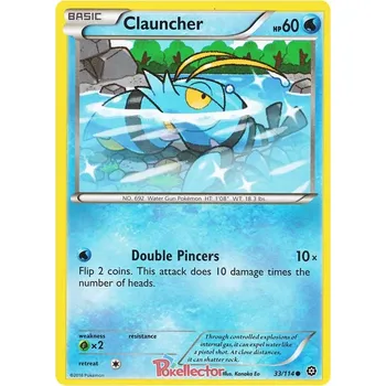 Sběratelská karetní hra Clauncher 033/114 - Steam Siege Typ karty: Non-Holo