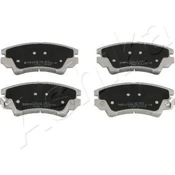 Brzdová destička Sada brzdových destiček, kotoučová brzda ASHIKA GROUP 50-0W-W16