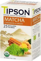 Tipson Tea Matcha Cinnamon & Ginger BIO 25x 1,5 g