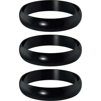 Příslušenství pro šipky Harrows kroužky Supergrip černé 3ks