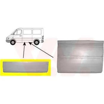 Blatník karosérie Boční stěna VAN WEZEL 3075107