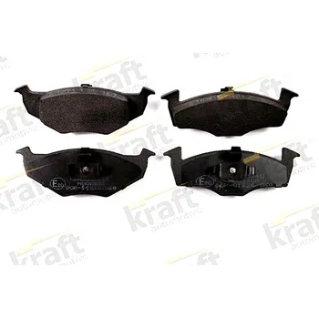Brzdová destička Sada brzdových destiček, kotoučová brzda KRAFT 6000340