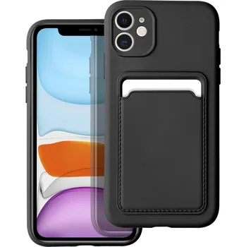 Pouzdro na mobilní telefon Forcell Card Case pro Apple Iphone 11 černé