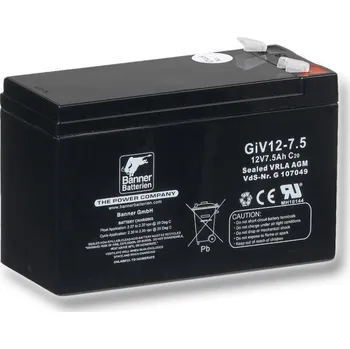 Echolot Banner Baterie pro sonar GIV-S12 - 12V, 7Ah