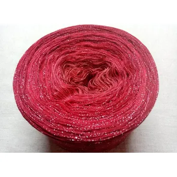 Příze Carmen 2-nitka 1200m s lurexem (Duhové klubko s lurexem Carmen)