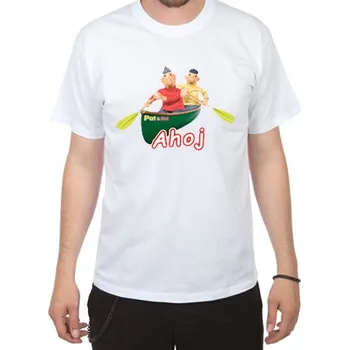 Pánské tričko Tričko Pat a Mat Vodáci - velikost XL