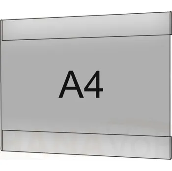 Plastová kapsa antireflexní A4 na šířku typ C Plastová kapsa antireflexní A4 na šířku typ C - 1 ks