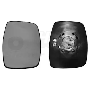 Autodíl Sklo do zrcátka, vnější zrcátko VAN WEZEL 3078839