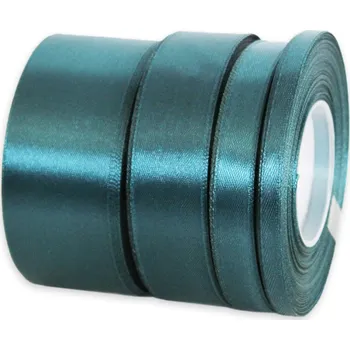 Stuha atlasová 2,5cmx32m petrolejová