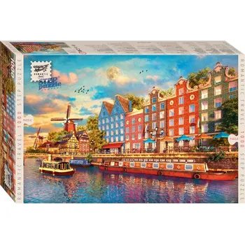 Puzzle Puzzle STEP puzzle Amsterdam, 1000 dílků + k objednávce puzzle zdarma