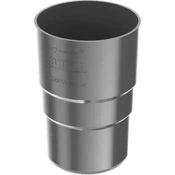 okap BRYZA Spojka svodu plastová Ø 110 mm, Antracit RAL 7021