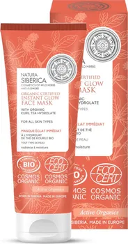 Pleťová maska Natura Siberica Rozjasňující pleťová maska s okamžitým efektem 75 ml