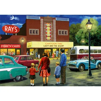 Puzzle Puzzle Falcon Návštěva kina, 500 dílků