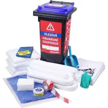 Sorbent Havarijní souprava HSP 80, olejová, 100 l, kanalizační deska