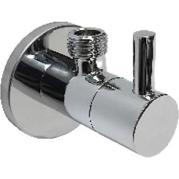 Ventil PROTIMEX Ventil rohový 1/2,x 3/8, kul. s tenkou kovovou páčkou, filtrem a růžicí, chro