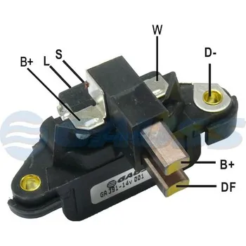 Alternátor Regulátor napětí Gauss - Bosch 9190067016