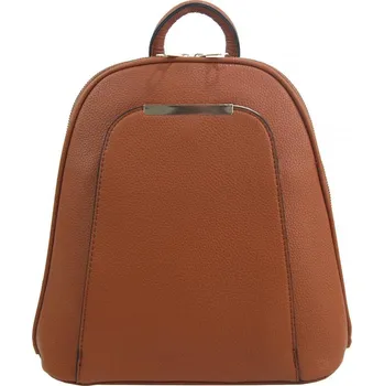 Kabelka Dámský elegantní menší módní batoh / batůžek ITALY BAT0101 - hnědý