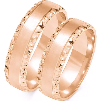 Prsten SOFIA zlatý pánský snubní prsten ZSO-106MRG