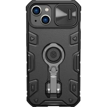 Pouzdro na mobilní telefon Nillkin CamShield Armor PRO Magnetic Zadní Kryt pro Apple iPhone 14 Plus Black