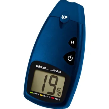 Čistič komínů Wöhler HF 300 - Vlhkoměr